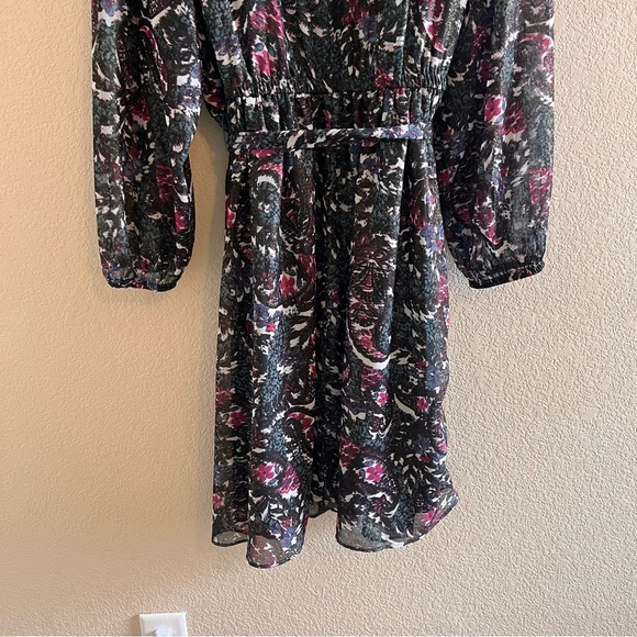 Lane Bryant Cutout Mock-Neck Fit & Flare Dress Size 18 - Picture 9 of 10